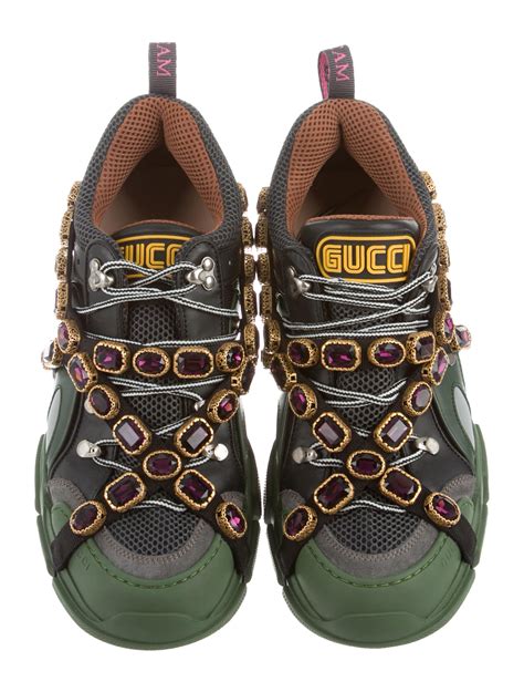 gucci green field sneaker boots|flashtrek Gucci sneakers.